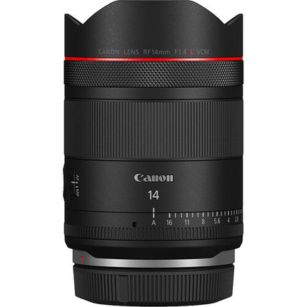 Canon RF 14mm f1.4 L VCM Lente Ultra Gran Angular Full Frame con Funda