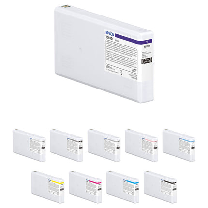 Epson T55V UltraChrome PRO10 Kit de Tintas 10 Colores 200ml para SureColor P5370