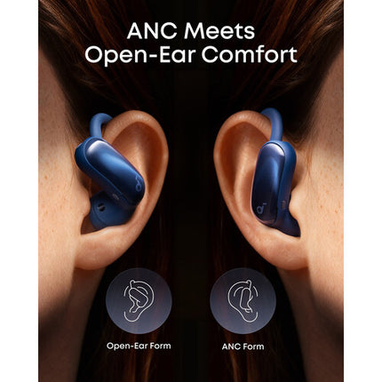 Soundcore by Anker AeroFit 2 Pro Auriculares con ANC Open-Ear Diáf. 11.8mm