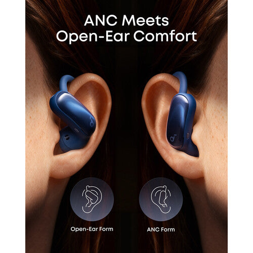 Soundcore by Anker AeroFit 2 Pro Auriculares con ANC Open-Ear Diáf. 11.8mm