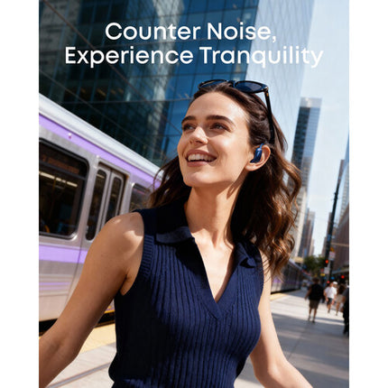 Soundcore by Anker AeroFit 2 Pro Auriculares con ANC Open-Ear Diáf. 11.8mm