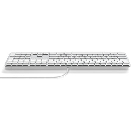 Satechi Slim LX3 Teclado Cableado Plateado Inglés US