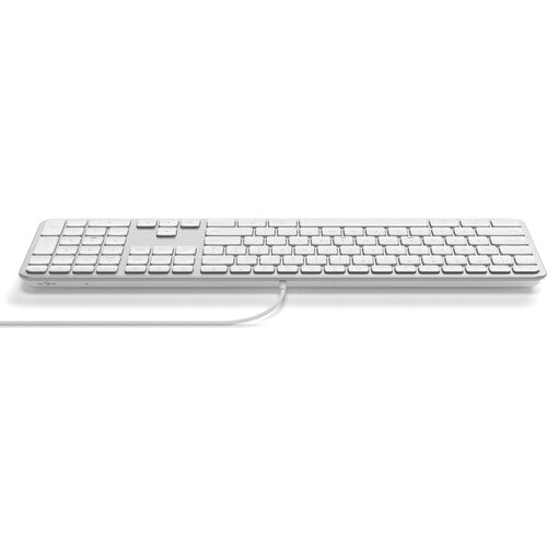 Satechi Slim LX3 Teclado Cableado Plateado Inglés US