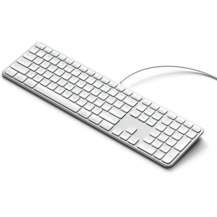 Satechi Slim LX3 Teclado Cableado Plateado Inglés US