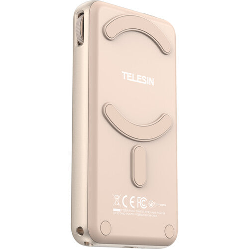 TELESIN Pantalla Magnética para Selfie y Vlogging con Batería de 3 Horas y Zoom Rápido