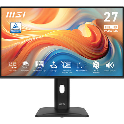 MSI Monitor para Computadora 27" Full HD 144Hz Panel IPS Negro