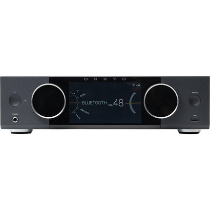 Onkyo Muse Y-40 Amplificador Integrado en Red 2 Canales 75W Wi-Fi Bluetooth Negro