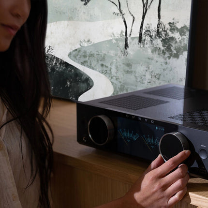 Onkyo Muse Y-40 Amplificador Integrado en Red 2 Canales 75W Wi-Fi Bluetooth Negro
