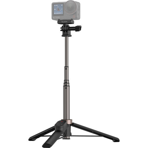 TELESIN Vlog Palo Selfie con Control Remoto Bluetooth 60 cm y Trípode Mini
