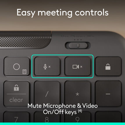Logitech Signature Slim MK625 Teclado y Ratón Cableado 4000 dpi USB-C
