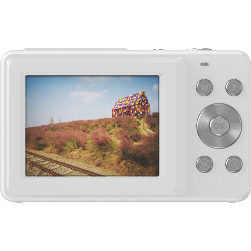 Kreate DC403L-AF Cámara Digital 8MP F2 3.5mm Blanco con tarjeta 32GB