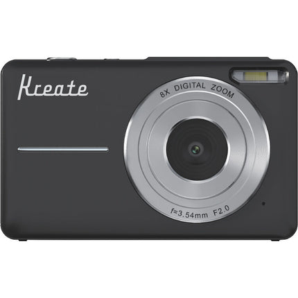 Kreate DC403L-AF Cámara digital 8MP 1080p Pantalla LCD 2.4" Negra