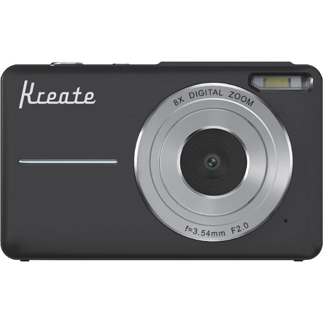 Kreate DC403L-AF Cámara digital 8MP 1080p Pantalla LCD 2.4" Negra