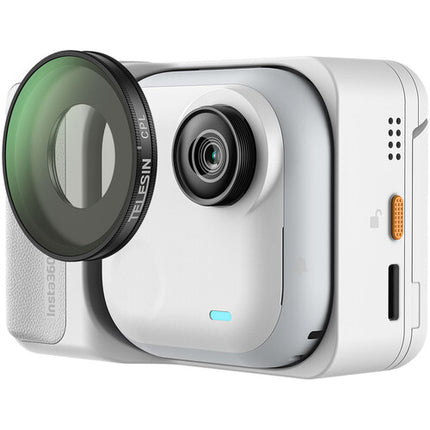 TELESIN Kit de 4 Filtros CPL ND8 ND16 ND32 para Insta360 GO Ultra con Estuche