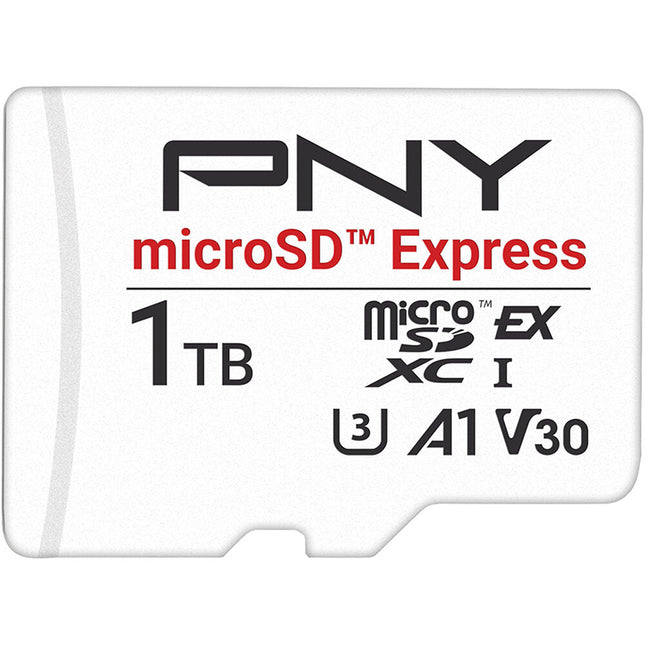 PNY 1TB microSD Express Tarjeta de Memoria 890MB/s Lectura 850MB/s Escritura