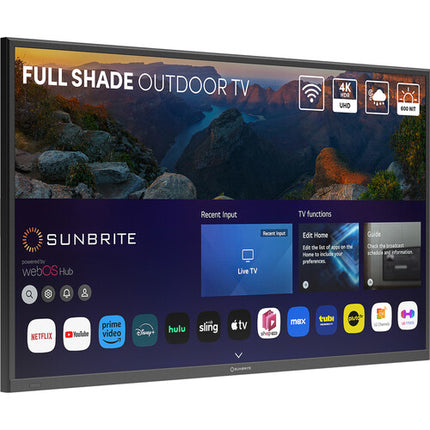 SunBriteTV Veranda 4 55" UHD 4K TV LED para exterior 600 nits HDR10