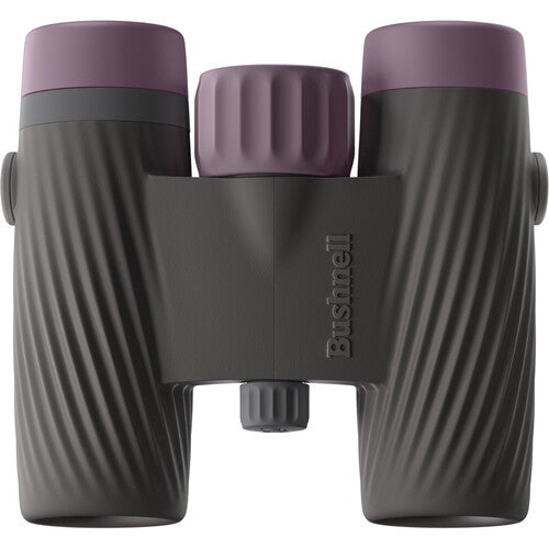 Bushnell 10x25 A1 Binoculares óptica multirrevestida protección EXO impermeables IPX7 púrpura