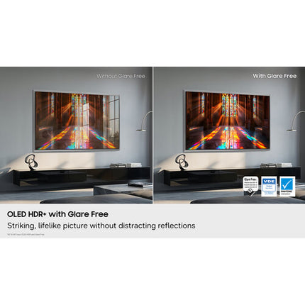 Samsung S90H TV OLED Smart 83" 4K UHD 165Hz HDR+ con mando SolarCell