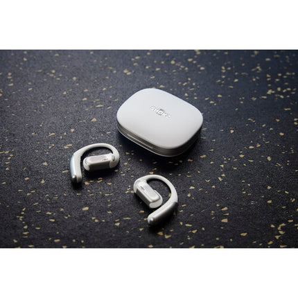 SHOKZ OpenFit Pro Auriculares Inalámbricos Abiertos Blanco 50h Reproducción IP55