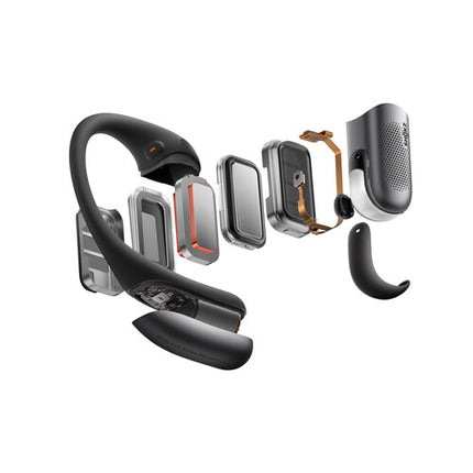 SHOKZ OpenFit Pro Auriculares Inalámbricos Open-Ear 50 Horas IP55 Negro