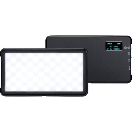 Lume Cube Panel GO Luz LED Bicolor Control 3200-5600K 1050 Lux 4.8x2.6 pulgadas
