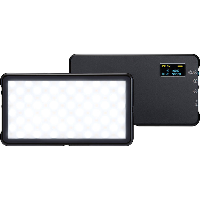 Lume Cube Panel GO Luz LED Bicolor Control 3200-5600K 1050 Lux 4.8x2.6 pulgadas