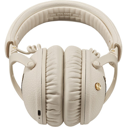 Marshall Monitor III A.N.C Auriculares Inalámbricos Over-Ear Cancelación Ruido 70 Horas Cream