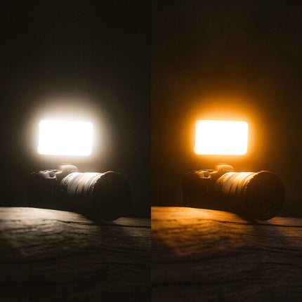 Lume Cube Panel GO Luz LED Bicolor Control 3200-5600K 1050 Lux 4.8x2.6 pulgadas