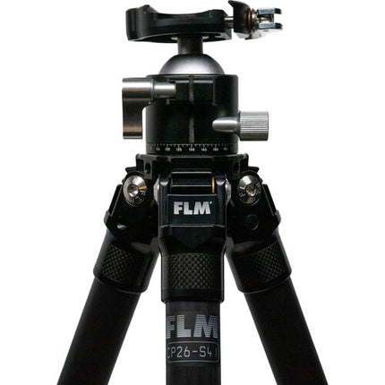 FLM CP26-S4 II Trípode Fibra Carbono 54" Carga 22 lb Kit Completo