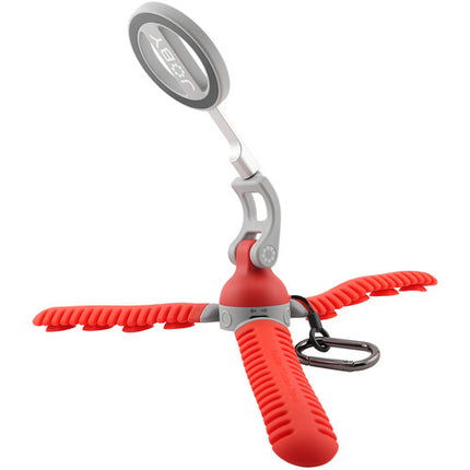 JOBY PZ01 Podzilla Trípode con Ventosa y Montura MagSafe Rojo Compacto y Ligero