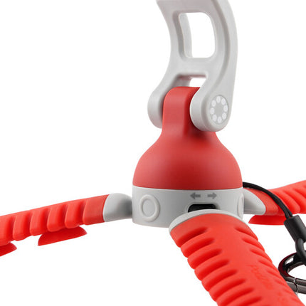 JOBY PZ01 Podzilla Trípode con Ventosa y Montura MagSafe Rojo Compacto y Ligero