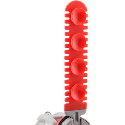 JOBY PZ01 Podzilla Trípode con Ventosa y Montura MagSafe Rojo Compacto y Ligero