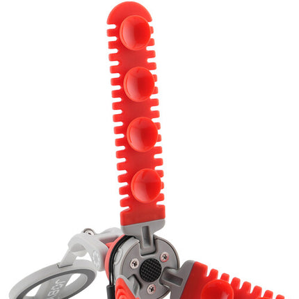 JOBY PZ01 Podzilla Trípode con Ventosa y Montura MagSafe Rojo Compacto y Ligero