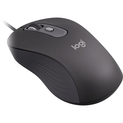 Logitech Signature M520 L Ratón con cable USB-C 4000 dpi 4 botones programables