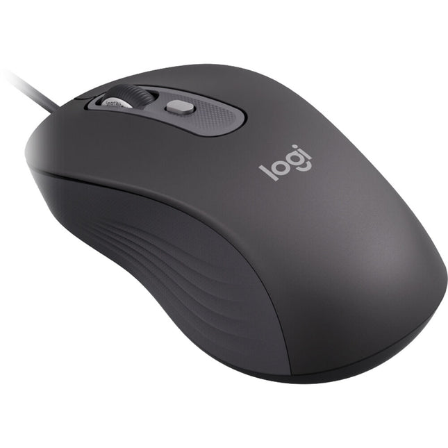 Logitech Signature M520 L Ratón con cable USB-C 4000 dpi 4 botones programables
