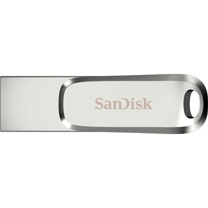 SanDisk 64GB Ultra Dual Drive Luxe Pendrive USB 3.2 Gen 1 400MB/s Plata