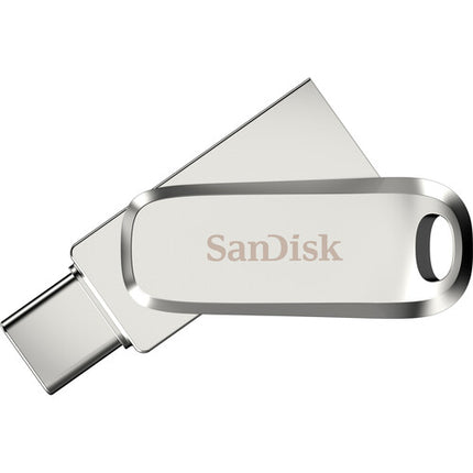 SanDisk 1TB Ultra Dual Drive Luxe USB 3.2 Gen 1 USB-C y USB-A 400 MB/s Gris