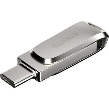 SanDisk 1TB Ultra Dual Drive Luxe USB 3.2 Gen 1 USB-C y USB-A 400 MB/s Gris