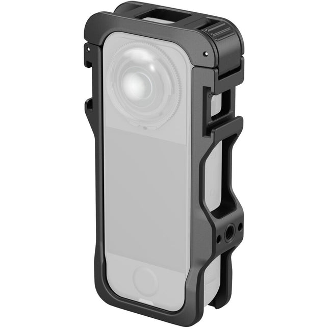 SmallRig Cage para Cámara Insta360 X4 Air con Montura Cold Shoe y Protector de Lente