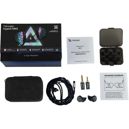 THIEAUDIO by Linsoul Hype 4 MKII Auriculares Intrauditivos 8mm 4-Way Crossover