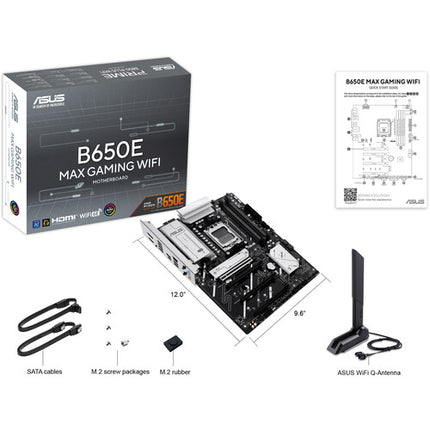 Placa Base ASUS B650E MAX WIFI AM5 ATX DDR5 SATA M.2 PCIe 5.0