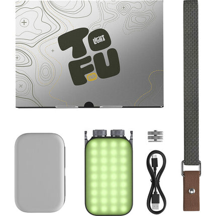 PHOTOOLEX TOFU BRO Luz LED RGB portátil 375 Lux Batería 7500mAh Kit básico