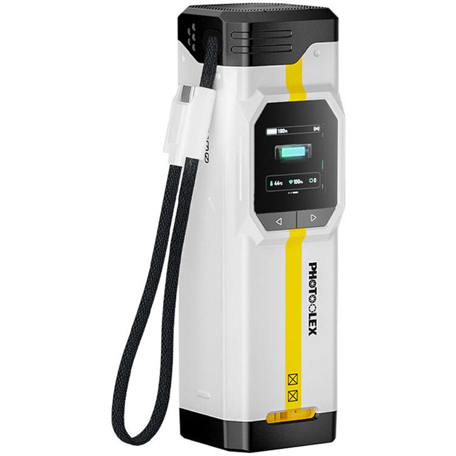 PHOTOOLEX BB Pro Cargador Portátil para Baterías Sony NP-FZ100 16500mAh Doble Bahía