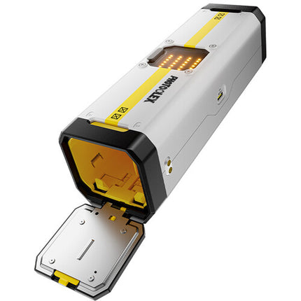 PHOTOOLEX BB4 Cargador de 4 Ranuras para Baterías Canon LP-E6P con Pantalla LED y Entrada USB-C