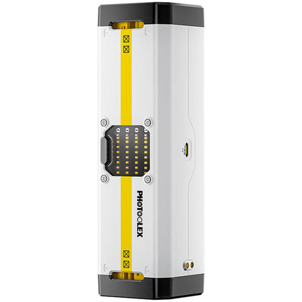 PHOTOOLEX BB4 Cargador de 4 Ranuras para Baterías Canon LP-E6P con Pantalla LED y Entrada USB-C