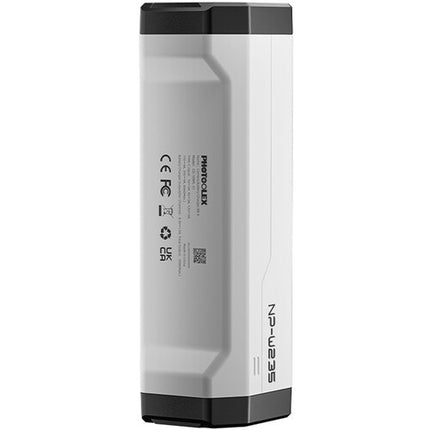 PHOTOOLEX BB4 Cargador para 4 baterías FUJIFILM NP-W235 con carga USB-C y pantalla LED