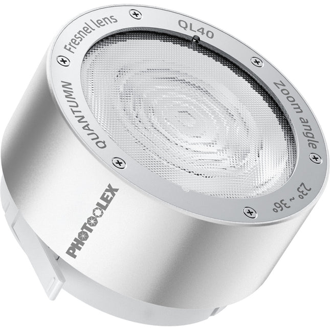 PHOTOOLEX QL40 Lente Fresnel para Montura Easy Lock Ángulo Ajustable 23°-36°