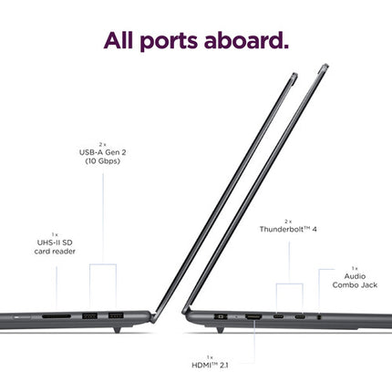 Lenovo 16 Pro 9i Aura Edition portátil táctil 16 Core 32GB RAM 1TB SSD