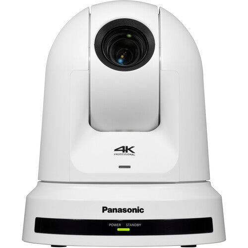 Panasonic Cámara PTZ 4K HDMI con Zoom Óptico 20x y Seguimiento Automático Blanco