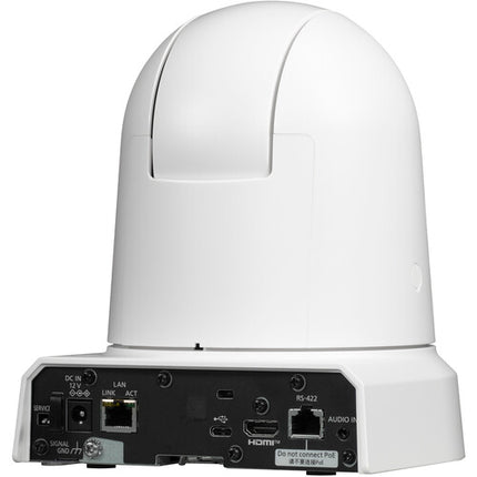 Panasonic Cámara PTZ 4K HDMI con Zoom Óptico 20x y Seguimiento Automático Blanco